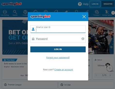 sportingbet.com login